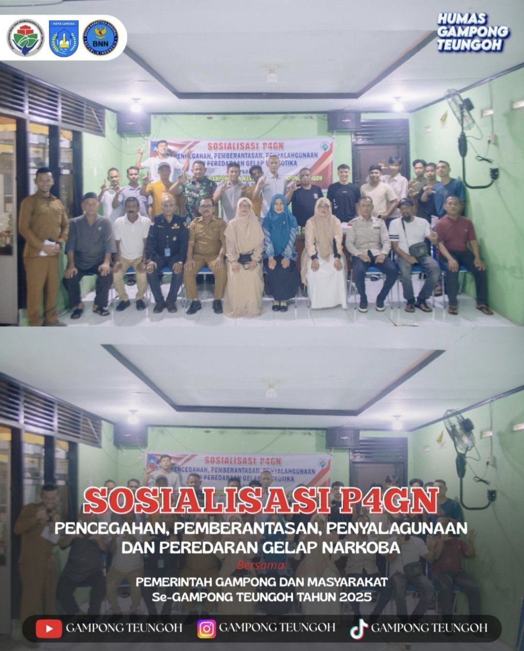 Kegiatan Sosialisasi P4GN Gampong Teungoh Tahun 2025