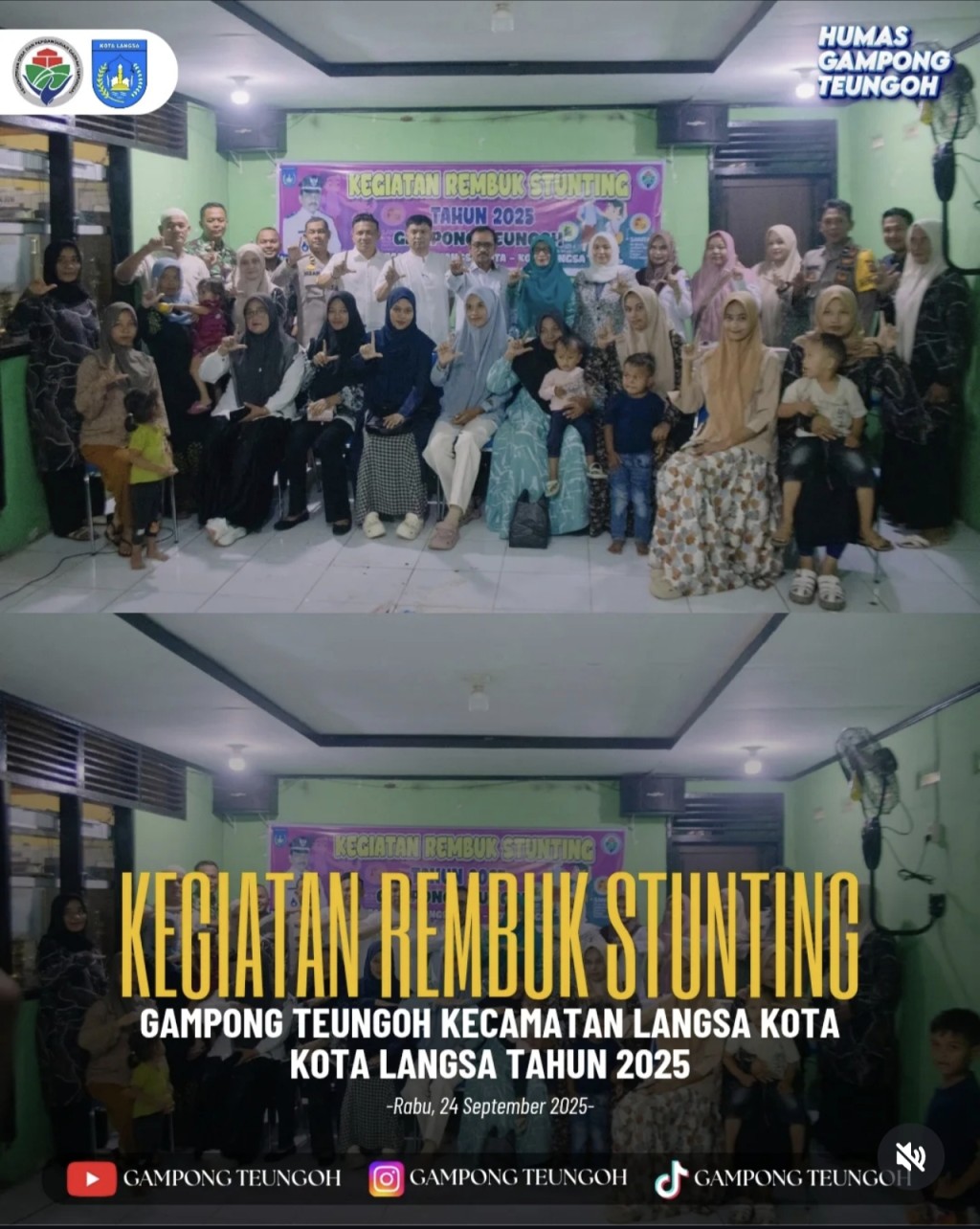 Kegiatan Rembuk Stunting Gampong Teungoh Tahun 2025